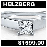 Helzberg Jewelers 038 Carat Diamond Solitaire Ring!