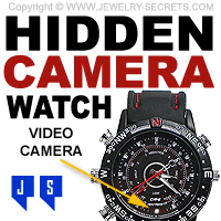Hidden Camera Video Wrist Watch