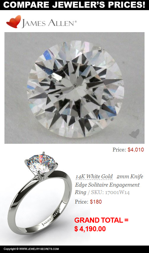 James Allen Does Have the Better Diamond Prices!