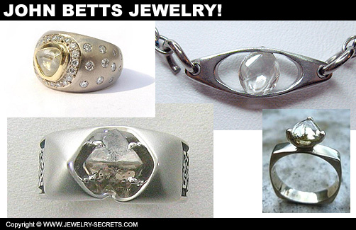 John Betts Rough Diamond Jewelry!