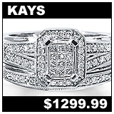 Kay Jewelers 3/8 Carat Diamond Wedding Set!