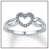 Kays Diamond Heart Ring!
