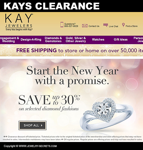 Kays Jewelers Clearance Sale!