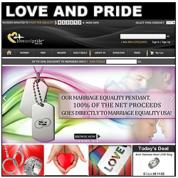 Love And Pride Jewelry Website! Love And Pride Jewelry Website!
