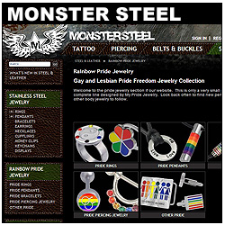 Monster Steel Jewelry Website! Monster Steel Jewelry Website!