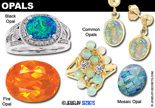 Opal Gemstone Jewelry!