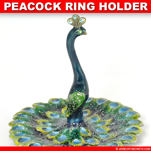 Peacock Ring Holder!