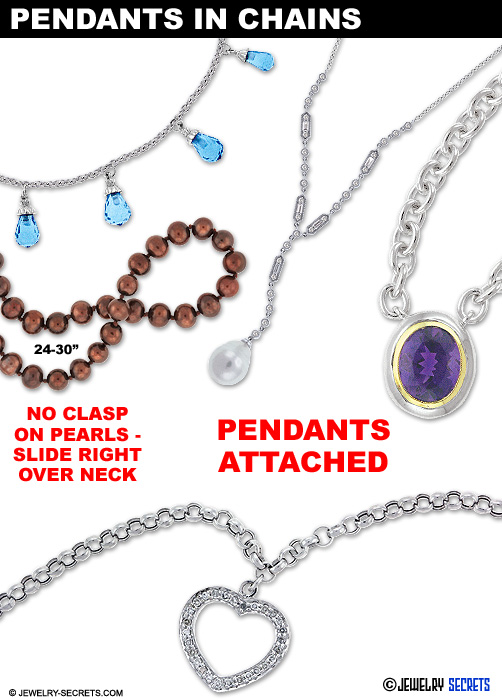Pendants Attached To The Chain! Pendants Attached To The Chain!