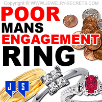 Poor Mans Cheap Engagement Ring