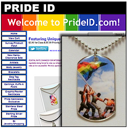 Pride ID Jewelry Website! Pride ID Jewelry Website!