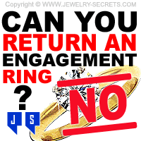Can you Return An Engagement Ring?