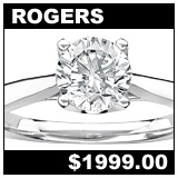Rogers and Holland 1/2 Carat Diamond Solitaire Ring!