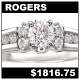 Rogers and Holland 3/4 Carat Diamond Engagement Ring!