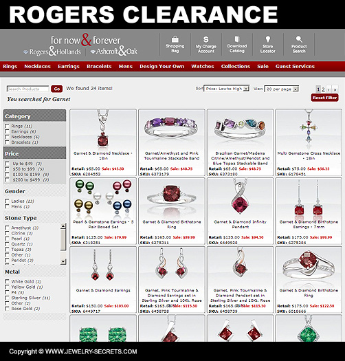 Rogers and Hollands Clearance Sale! Rogers and Hollands Clearance Sale!
