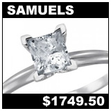 Samuel Jewelers 1 Carat Diamond Solitaire Ring!