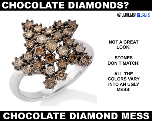 Ugly Chocolate Diamond Ring!