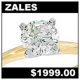 Zales 1 Carat Diamond Solitaire Ring!