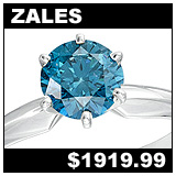 Zales 3/4 Carat Diamond Solitaire Ring!