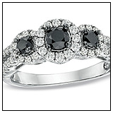 Zales Black Diamond Engagement Ring! Zales Black Diamond Engagement Ring!