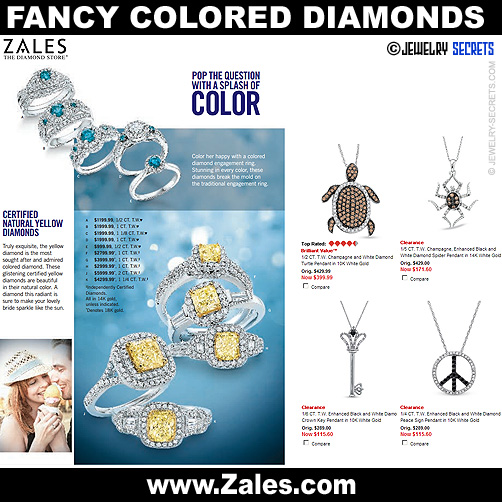 Zales Colored Diamonds!