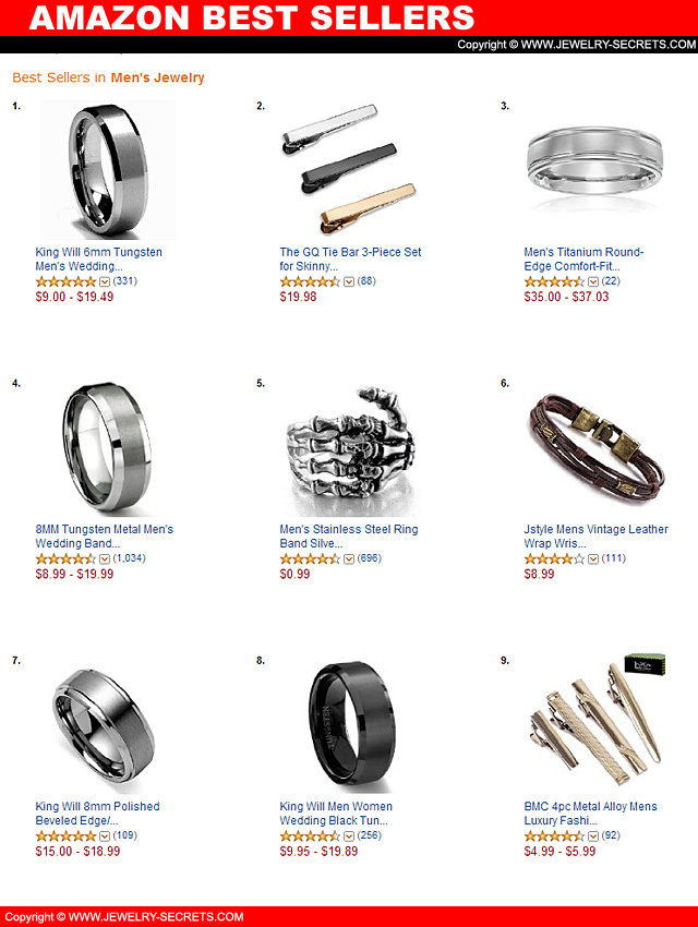 Amazon Best Selling Mens Jewelry