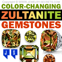 Color Changing Zultanite Gemstones