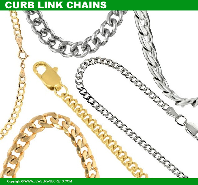 Curb Link Chain Necklaces