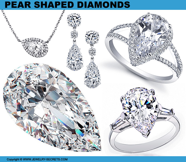 Pear Cut Diamond Shapes
