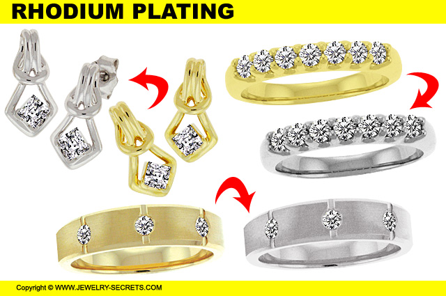 Rhodium Plating Jewelry Cure Gold Nickel Allergy