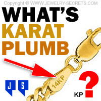 What's Gold Karat Plumb?