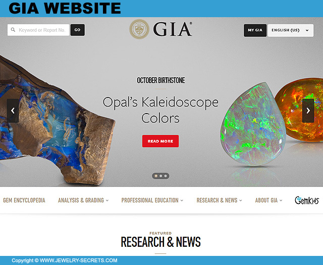 GIA Diamond Institute Official Website
