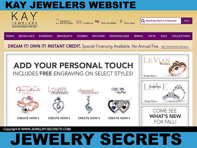 Kay Jewelers Official Website