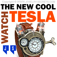 The New Geeky Cool Tesla Cronometer Steampunk Wrist Watch