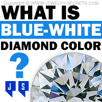 What Is Blue-White Diamond Color?