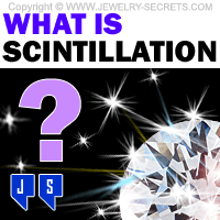 What Is Diamond Scintillation?