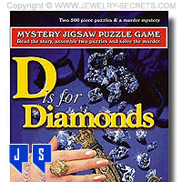 D Is For Diamonds Mystery Jigsaw Puzzle Game
