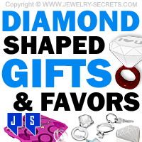 Diamond Shaped Gifts and Favors