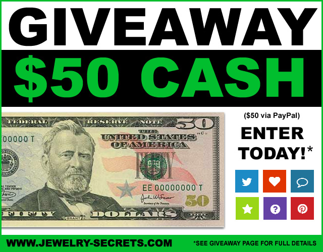 jewelry cash giveaway contest jewelry cash giveaway contest