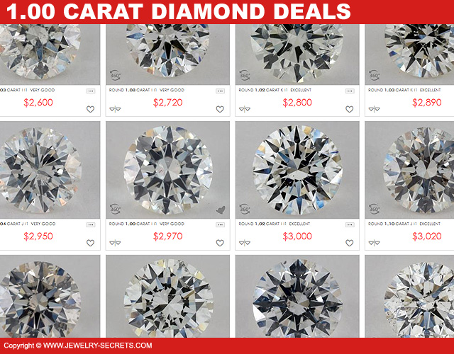 One Carat Diamond Solitaire Deals