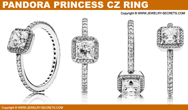 The Pandora Timeless Princess CZ Ring