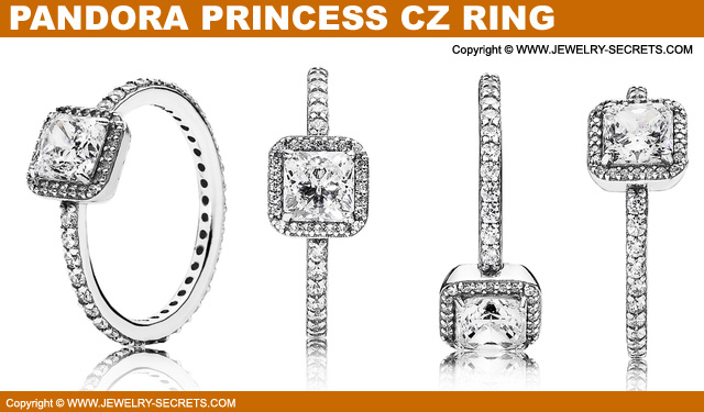 The Pandora Timeless Princess CZ Ring The Pandora Timeless Princess CZ Ring