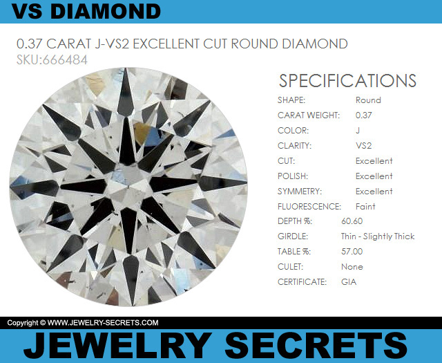 VS2 J Round Diamond