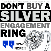 Dont Buy A Sterling Silver Engagement Ring
