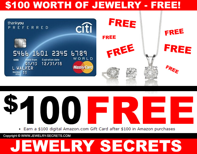 100 Dollars Worth Of Jewelry FREE