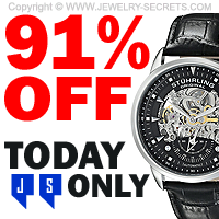 91 Percent Off Watch Today Only