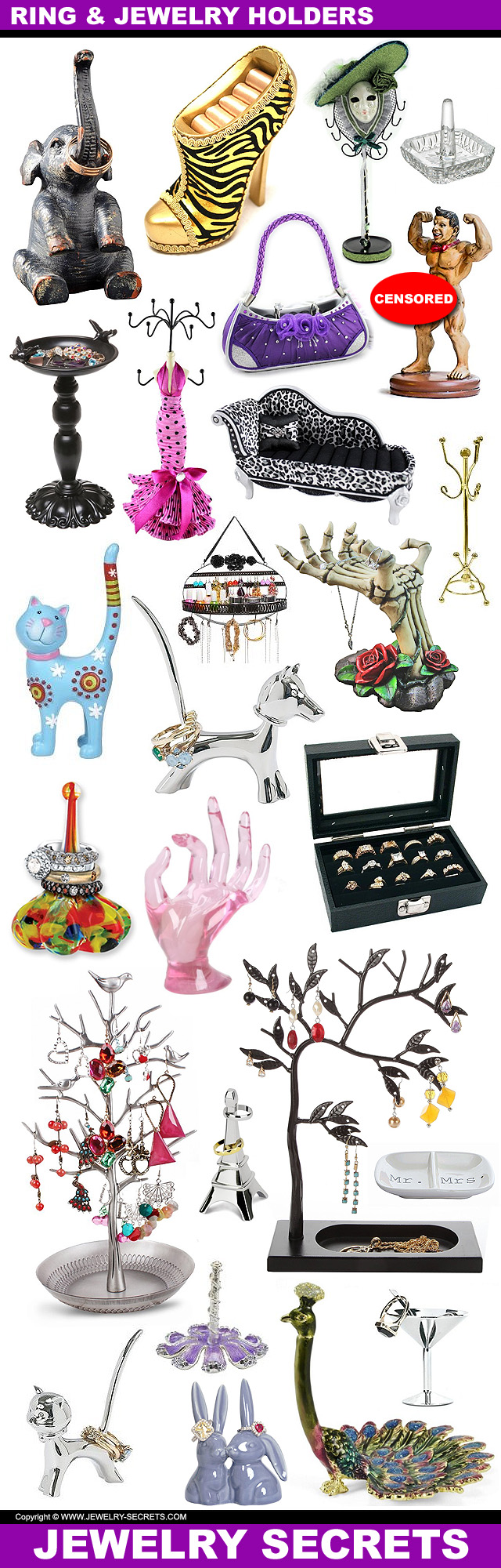 Awesome Ring And Jewelry Holders