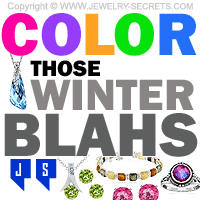 Colorful Jewelry For Those Winter Blah Days