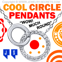Cool Circle Pendants Necklaces