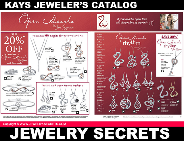 Kay Jewelers 2016 Valentines Day Catalog
