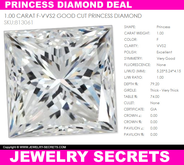 Princess Cut Diamond Deal
